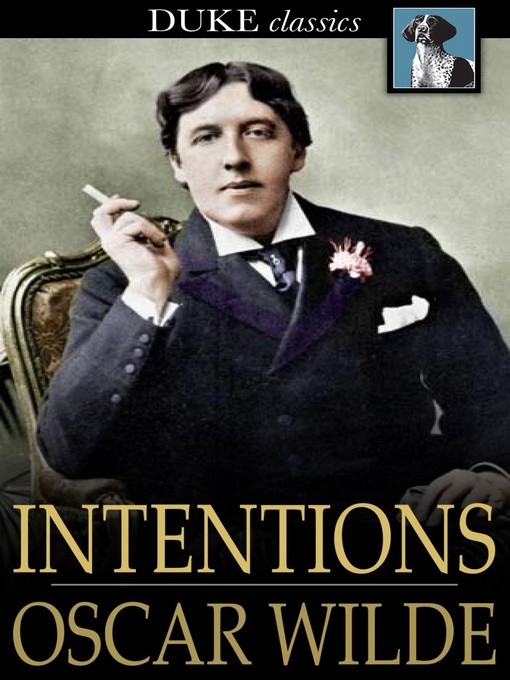 Titeldetails für Intentions nach Oscar Wilde - Verfügbar
